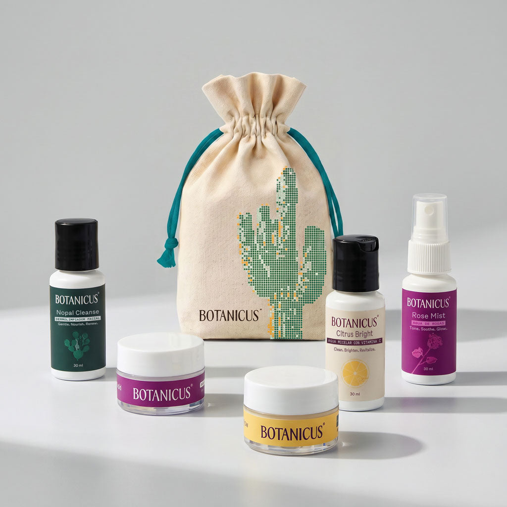 Kit Mini Total Glow Skincare - Todo lo que tu rostro necesita.