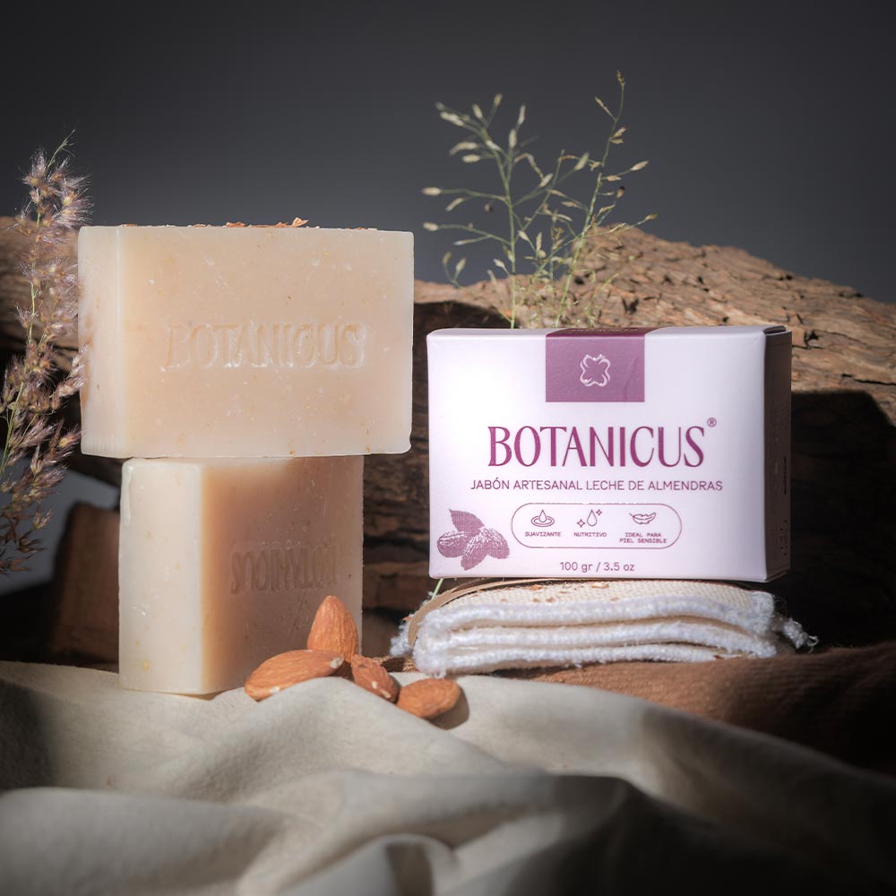 Jabón Artesanal Almendras 100gr – Leche de Almendras