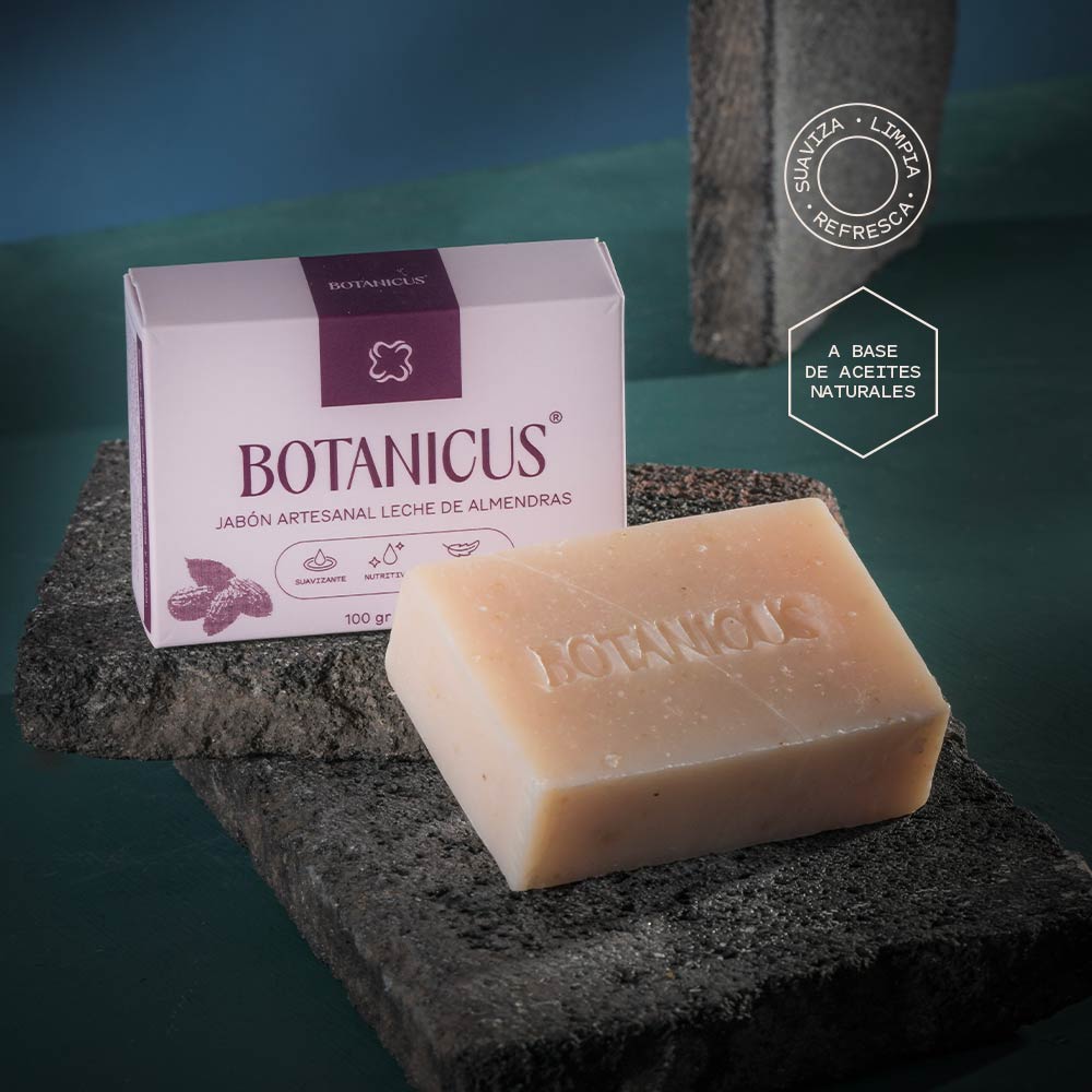 Jabón Artesanal Almendras 100gr – Leche de Almendras