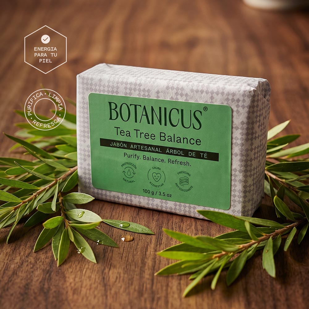 Jabón Artesanal 100gr – Árbol de té