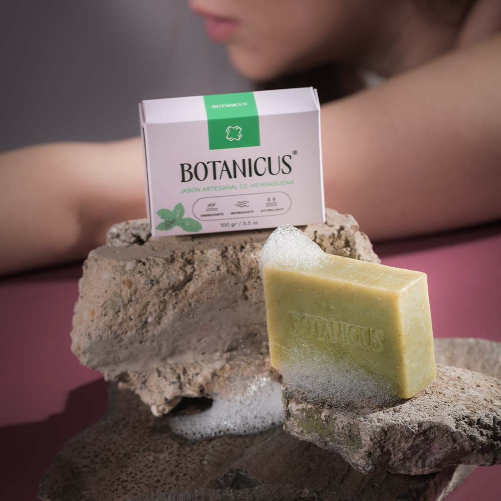 Jabón Artesanal 100gr - Hierbabuena