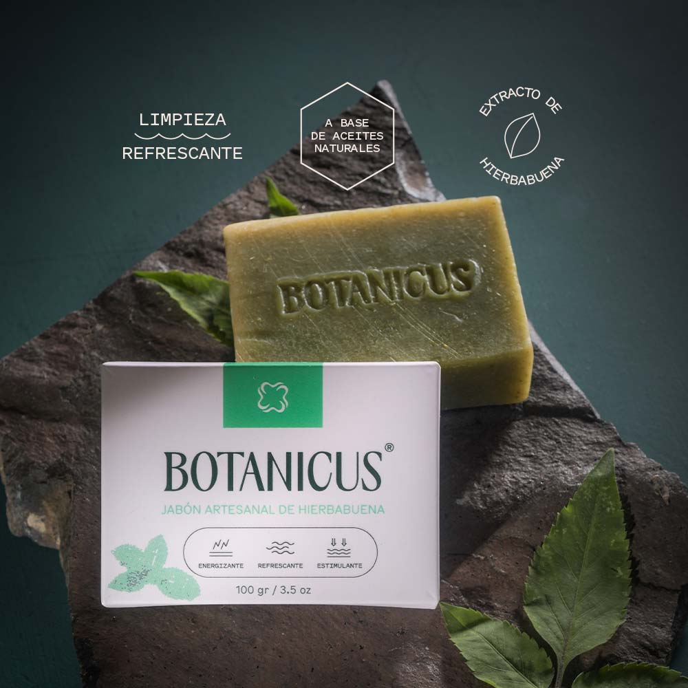 Jabón Artesanal 100gr - Hierbabuena