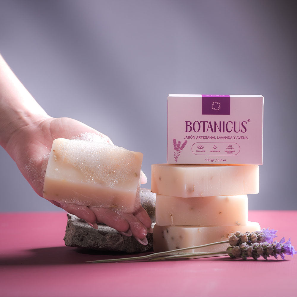 Jabón Artesanal – Lavanda/Avena