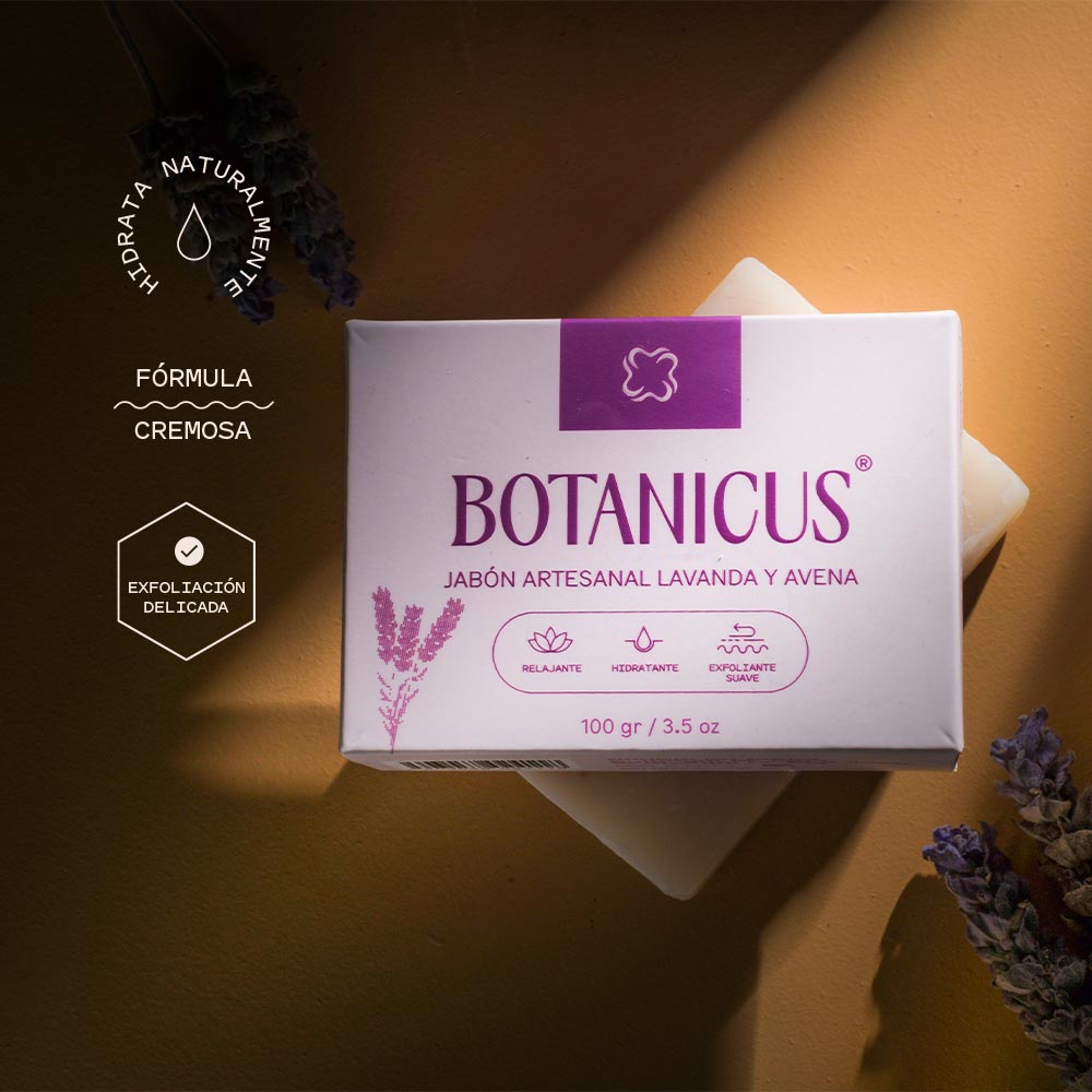 Jabón Artesanal – Lavanda/Avena
