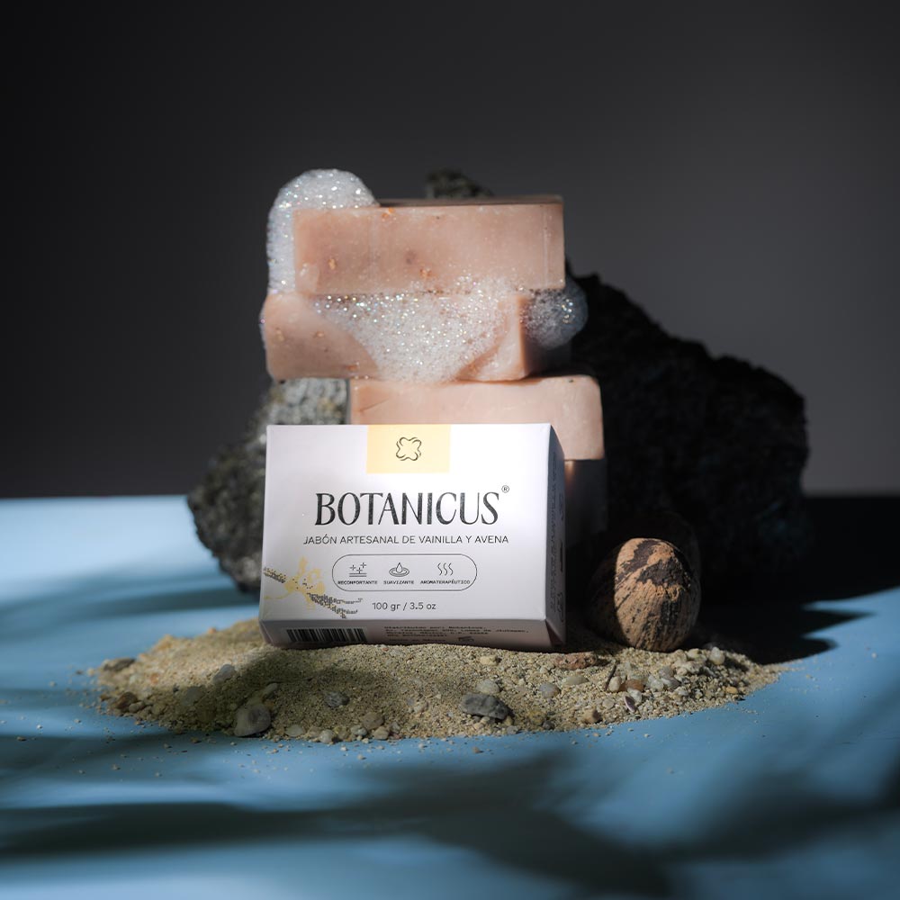 Jabón Artesanal 100gr – Vainilla y Avena