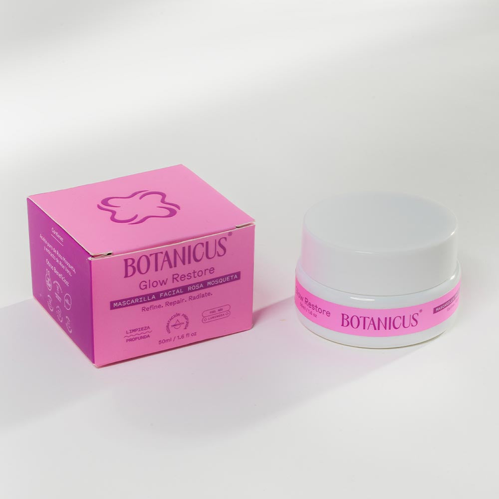 Mascarilla Facial Rosa Mosqueta – Glow Restore