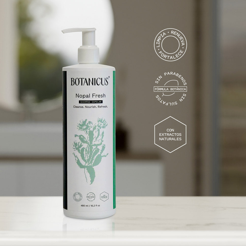 Shampoo Capilar de Nopal – Nopal Fresh 480ml