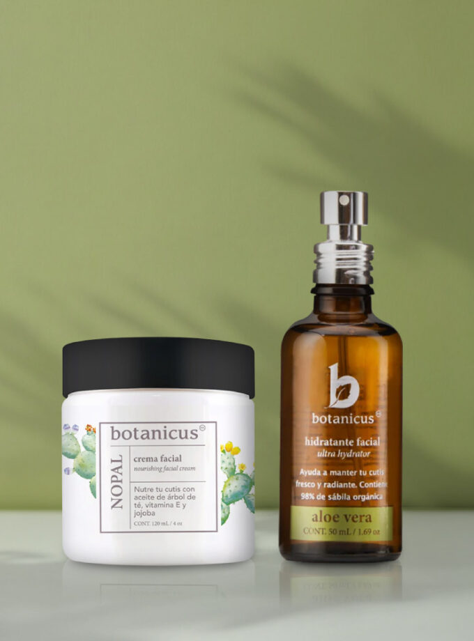 Botanicus I Crema facial hidratante - Piel suave con aloe vera - Cuidado facial y skincare